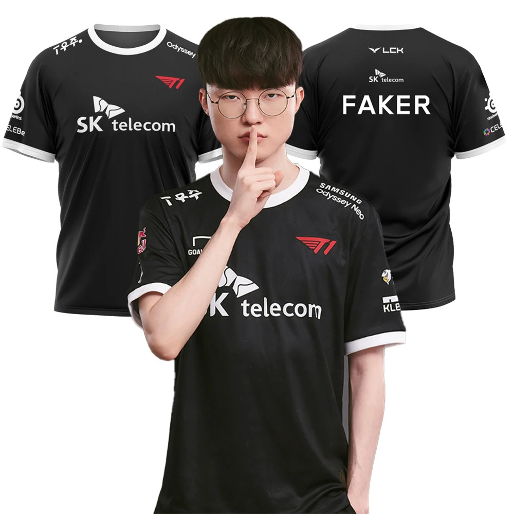 2023 League of Legends World Championship SKT T1 T-shirt LOL Games