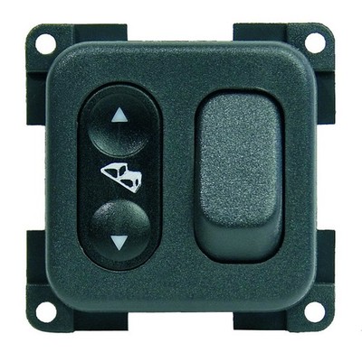 CBE MCGD5 Taster für Treppenstufe (auf/ab) & Lichtschalter Grau