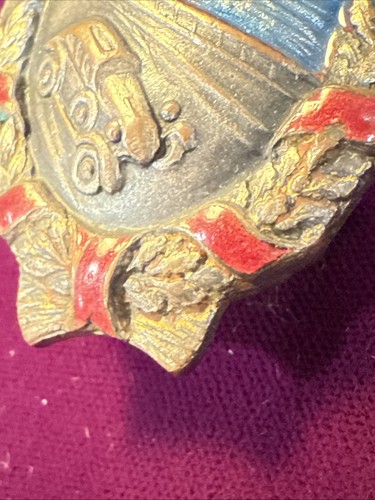 USSR NKVD Soviet Badge HONORED ROAD WORKER # 5235 with award document - Picture 9 of 21