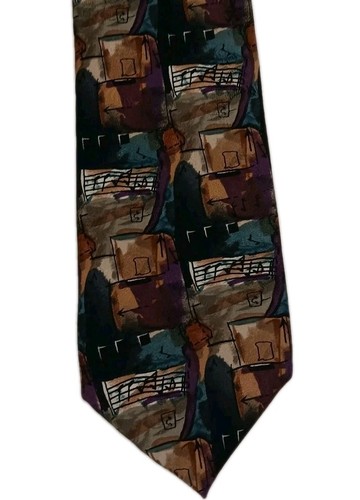 J Garcia Tie 100% Silk Collectors Edition Colorful Made In USA - Picture 3 of 3