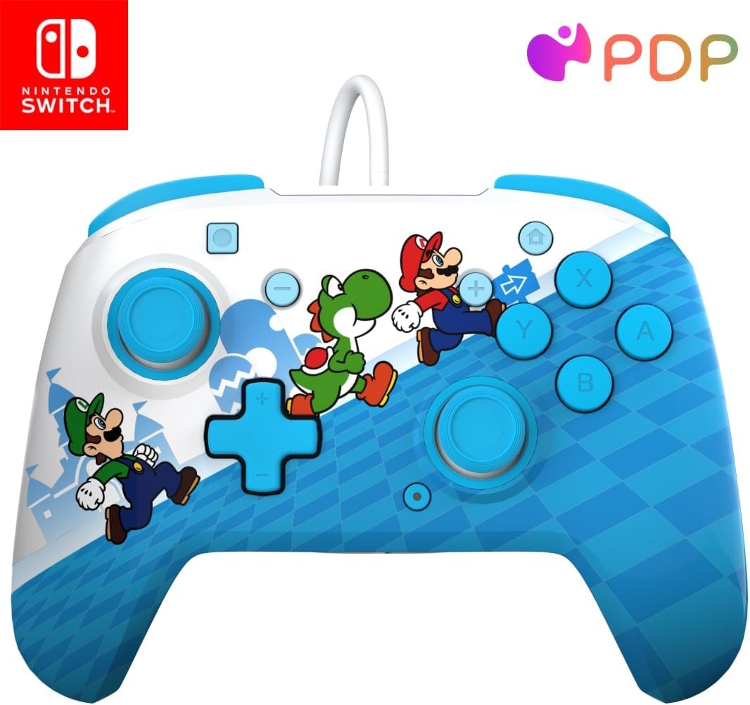 MediaMarkt Pdp Mando Nintendo Switch, Rematch Wired Mario Escape, Switch, Cable, Multicolor - Imagen 2