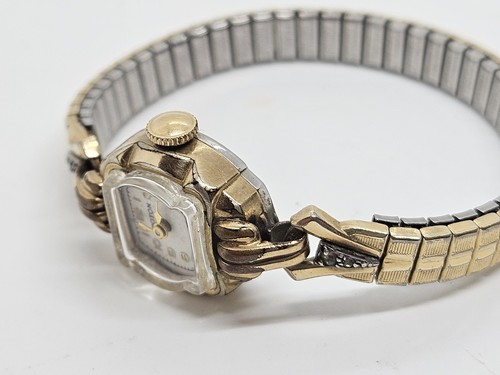 Antique Working 1930's CROTON Swiss Deco 10K RGP Elegant Ladies Wristwatch Watch - Picture 5 of 18