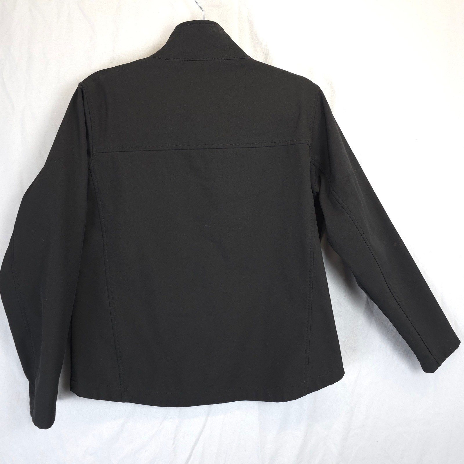 Devon & Jones Black Soft Shell Jacket Women M Ful… - image 2
