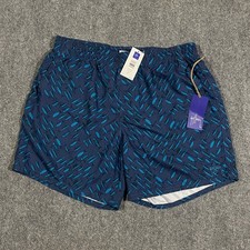 Guy Harvey FishTrix Volley Swim Shorts Adult L Blue Swimwear Beach AOP Fishes