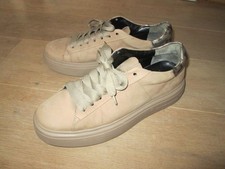 KENNEL SCHMENGER Sneaker Gr. 42 Leder hellbra...
