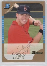 2005 Bowman Draft Gold Jed Lowrie #BDP93 0m8