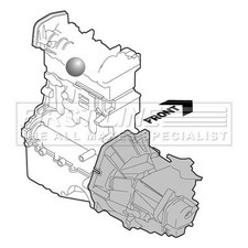 Engine Mounting Fits Honda Accord First Line FEM3589