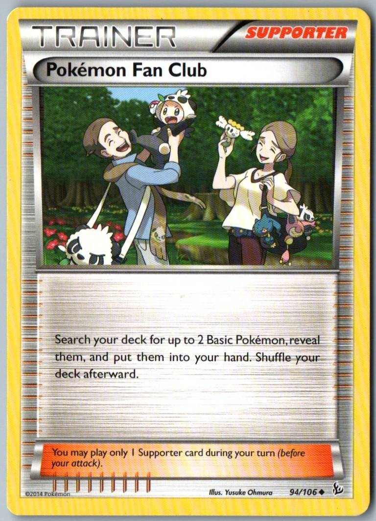 Pokemon Fan Club Uncommon Generations 69/83 NM