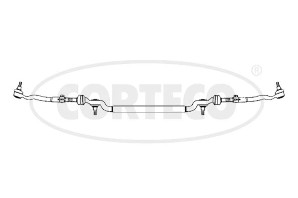 TIE ROD 49396056 FOR BMW M51D25 2.5L M52B28 2.8L M57D30 2.9L 6cyl 7 E38 M60B30 - Image 2 of 4