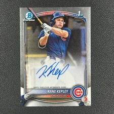 2025 Bowman Draft Chrome Kane Kepley 1ST Auto #Z