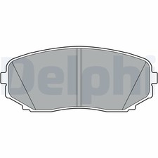 DELPHI LP3399 Kit de plaquettes de frein, frein à disque pour MITSUBISHI