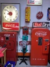 VINTAGE COCA COLA  COINWAY Money Coin Op Changer Machine Slot Vending Candy Sign