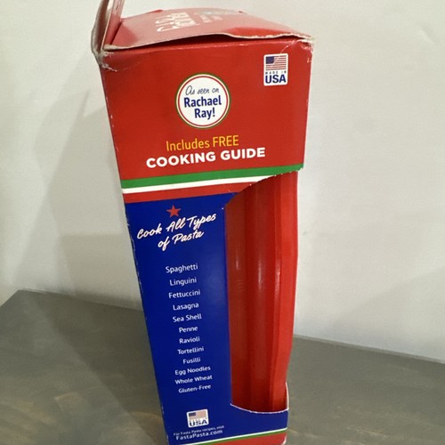 Fasta Pasta Microwave Cooker & Strainer- As Seen On Rachel Ray- NEW Open Box - Picture 6 of 8