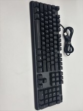 SteelSeries Apex 5 Hybrid Mechanical Gaming Keyboard Black Worn 
