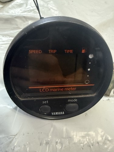 OEM Yamaha outboard LCD digital multifunction speedometer - Bild 2 von 6