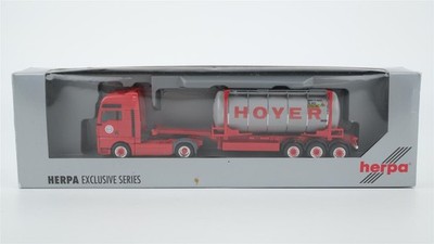 Herpa H0 238861 MAN Hängerzug Tankcontainer Hoyer