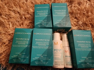 MoroccanOil ChromaTech Service Sample Kit Lot of 5!!!!