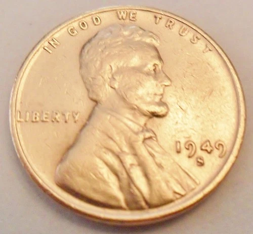 1949 S Lincoln Wheat Cent / Penny  CULL **FREE SHIPPING**