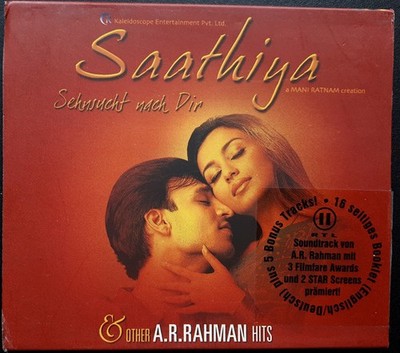 A.R. Rahman, Gulzar - Saathiya - Sehnsucht Nach Dir & Other A.R. Rah CD 8589
