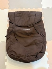 Maclaren Fußsack braun Kinderwagenzubehör gebraucht