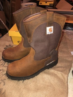 Carhartt Men's Bison 11'' Waterproof Wellington Work Boots CMP 1200 size 13M