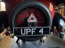Cherished Number Plate UPF4