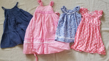 Girls toddler sz 2,3,4 lot of 4 summer dresses Gap etc