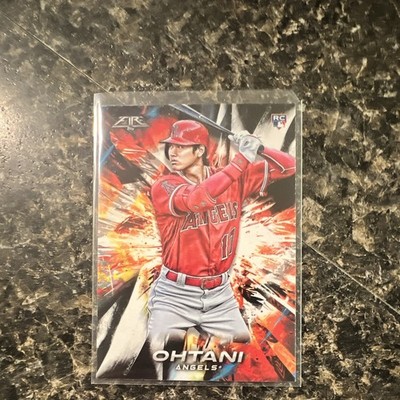 2018 Topps Fire Shohei Ohtani #150 Rookie Base Los Angeles Angels MLB