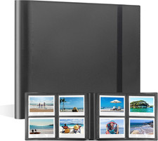 160 Pockets Photo Album for Fujifilm Instax Wide 300 Camera, Polaroid 600 I