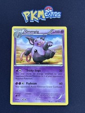 Pokémon TCG Grumpig XY Base 50/146 Regular Rare LP.