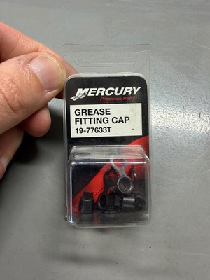Mercury Genuine NOS 5pk. Grease Cap Fittings 19-77633T (QTY-5)