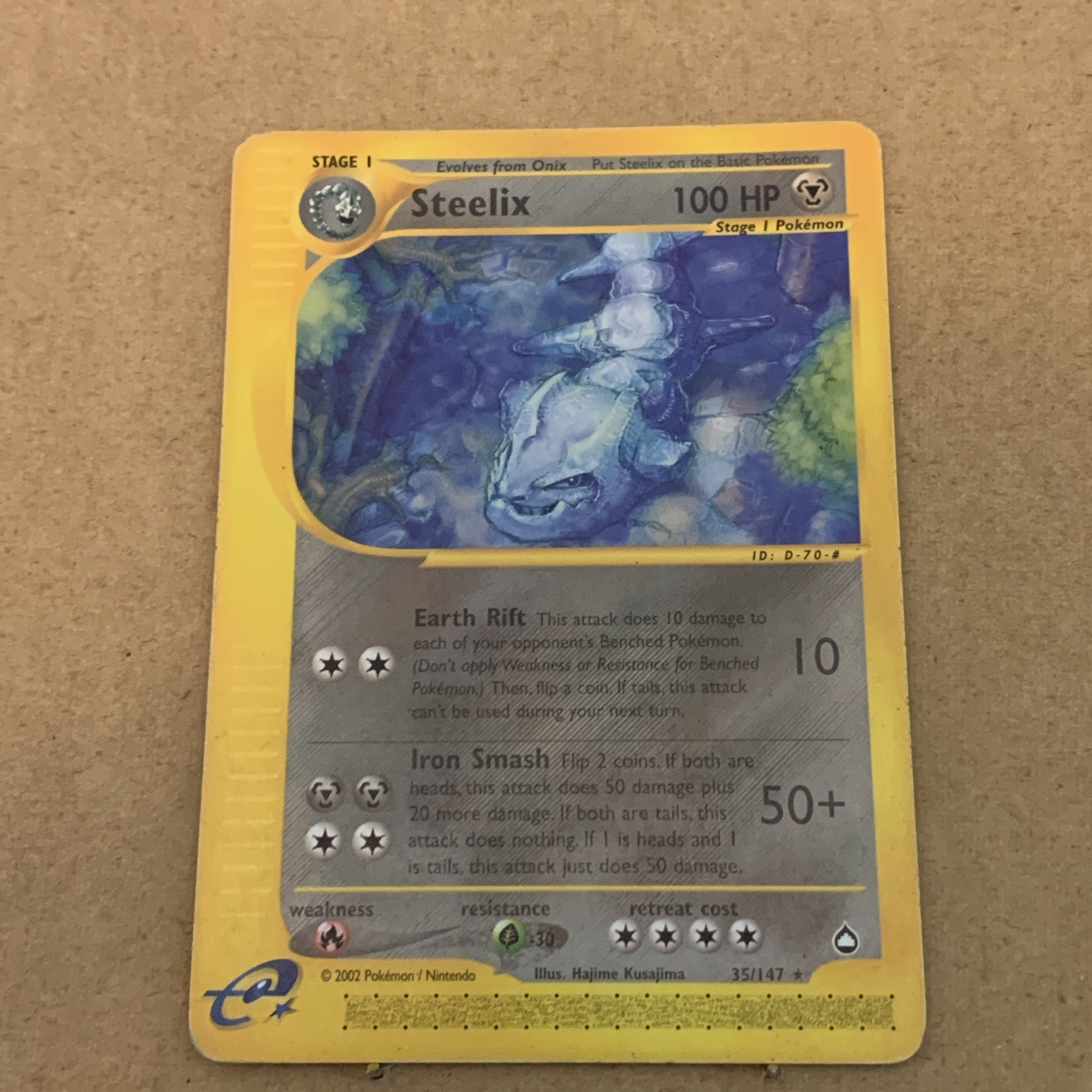 Steelix - Rare Nonholo - 35/147 - Pokemon Card