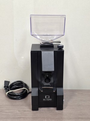 Eureka Mignon Silenzio 50mm Flat Burr Grinder - Matte Black - Made in Italy