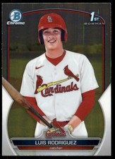 2023 Bowman #BCP-130 Luis Rodriguez Chrome Prospects