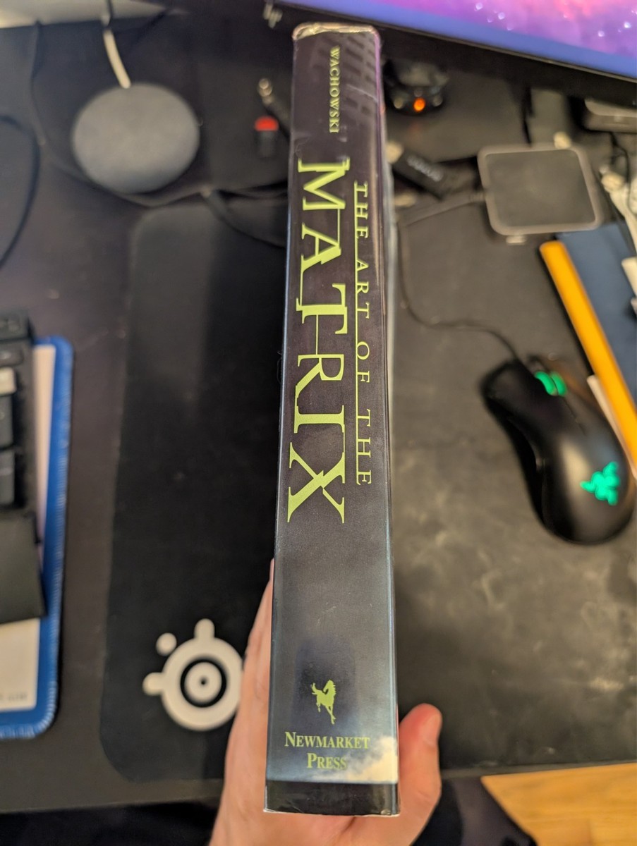 Art of the Matrix by Andy Wachowski (2000, Hardcover) for