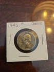 1945 -P SILVER QUARTER