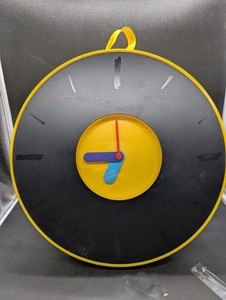 Ikea Clock Yellow | eBay