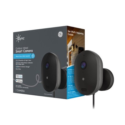 GE Cync Outdoor Smart Camera CAMODWD3MW1-1P