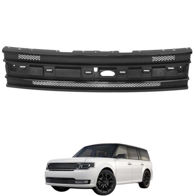 Front Bumper Inner Grille Kit Glossy Black for Flex 2013-2019 DA8Z-8200-BC