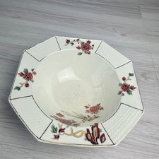 Royal Venton Ware Octaganal Bowl John Steventon England Art Deco Floral Vintage