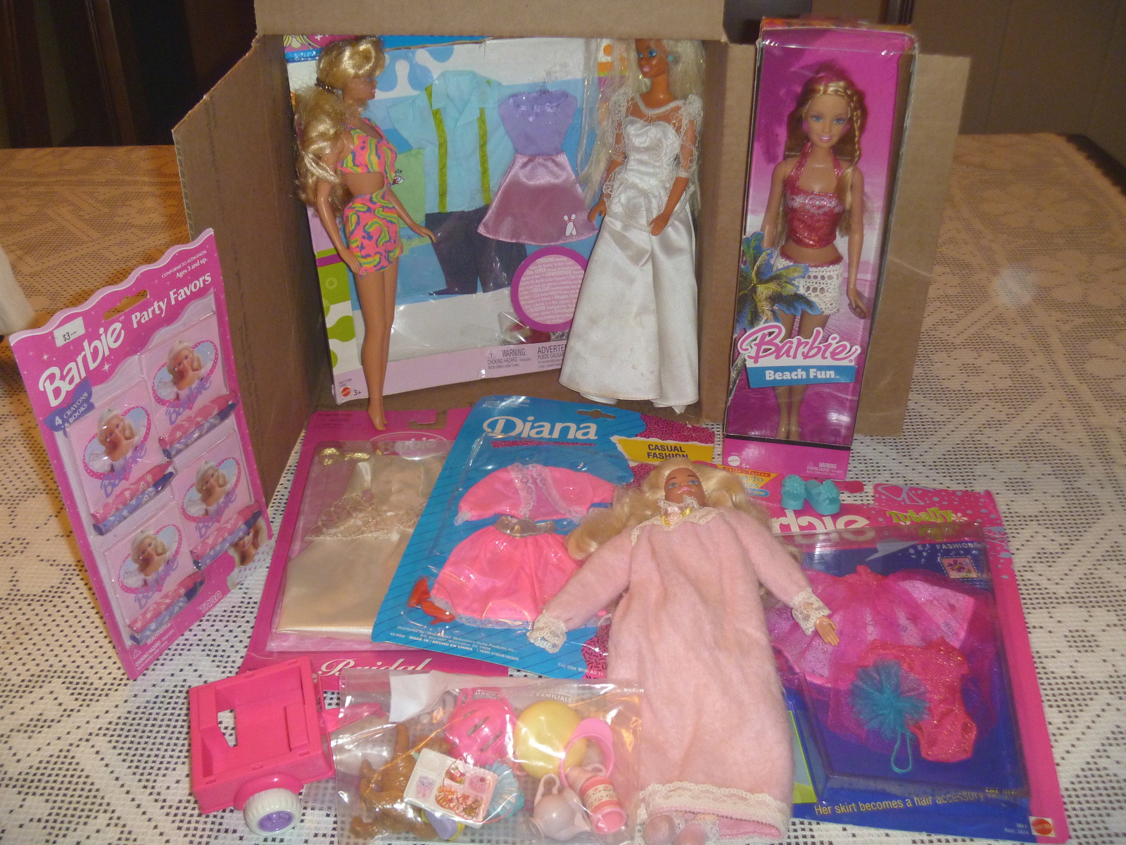 used barbie stuff
