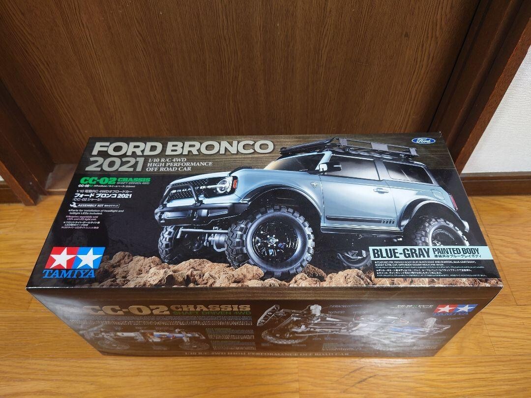 1/10 SCALE RC 4WD OFF-ROAD CAR FORD BRONCO 2021 CC-02 CHASSIS Kit