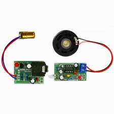 Wireless Audio Transmission Board Infrared Transmitter & Receiver Module DIY Set