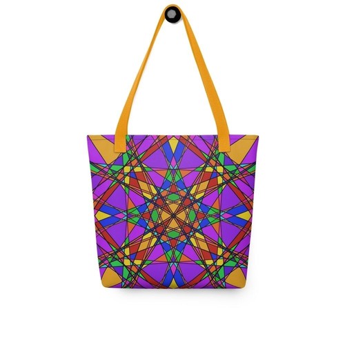 Paul Corps Stain Glass Effect Tote Bag Large | Made to Order | Gym Laptop Bag - Picture 16 of 18