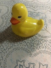 Yellow Floating Rubber Duck Bath Toy Figurine