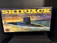 MOEBIUS 1400 USS SKIPJACK NUCLEAR POWERED SUBMARINE MODEL KIT-NIB-1/72 SCALE