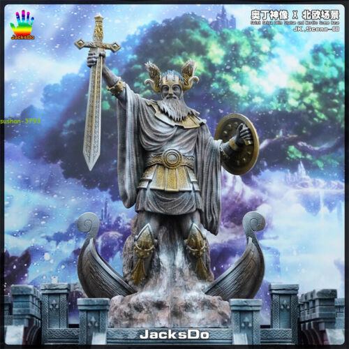Saint Seiya Odin Base Resin Statue Figure Nordic Scene Base Platform Ornaments - Picture 3 of 22