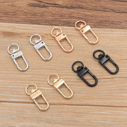 8pc Rhodium Plated Lobster Clasp Hooks For Necklace Bracelet Hook Jewelry Making - Picture 11 of 18
