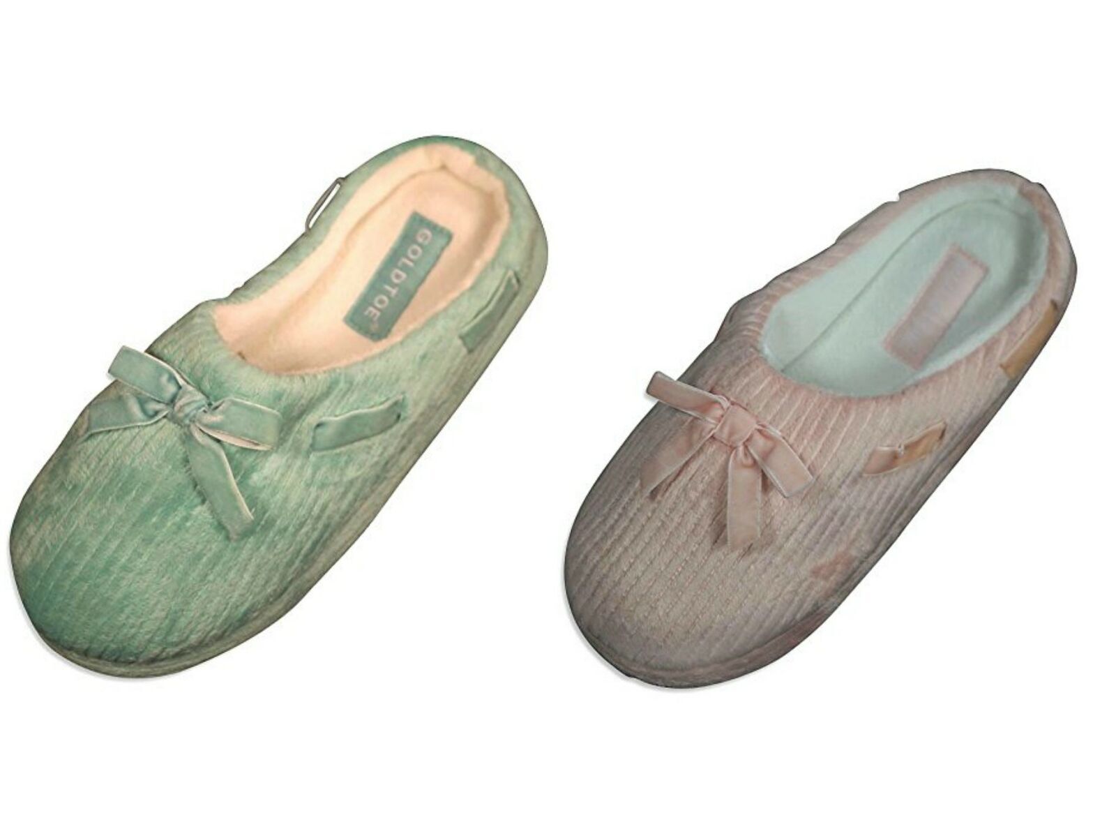 PANTOFOLA D’ORO Ciabatte donna 6 (M) zoccoli punta oro con suola antiscivolo