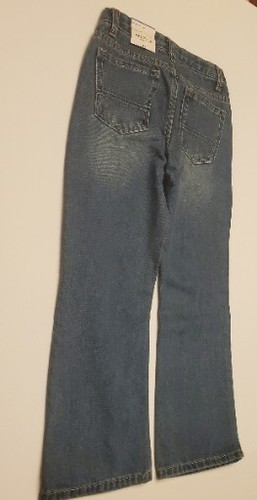 "New" Boys Arizona Boot Cut Size 7 Jeans Adjustable Waist Sits Below Waist - Picture 4 of 8